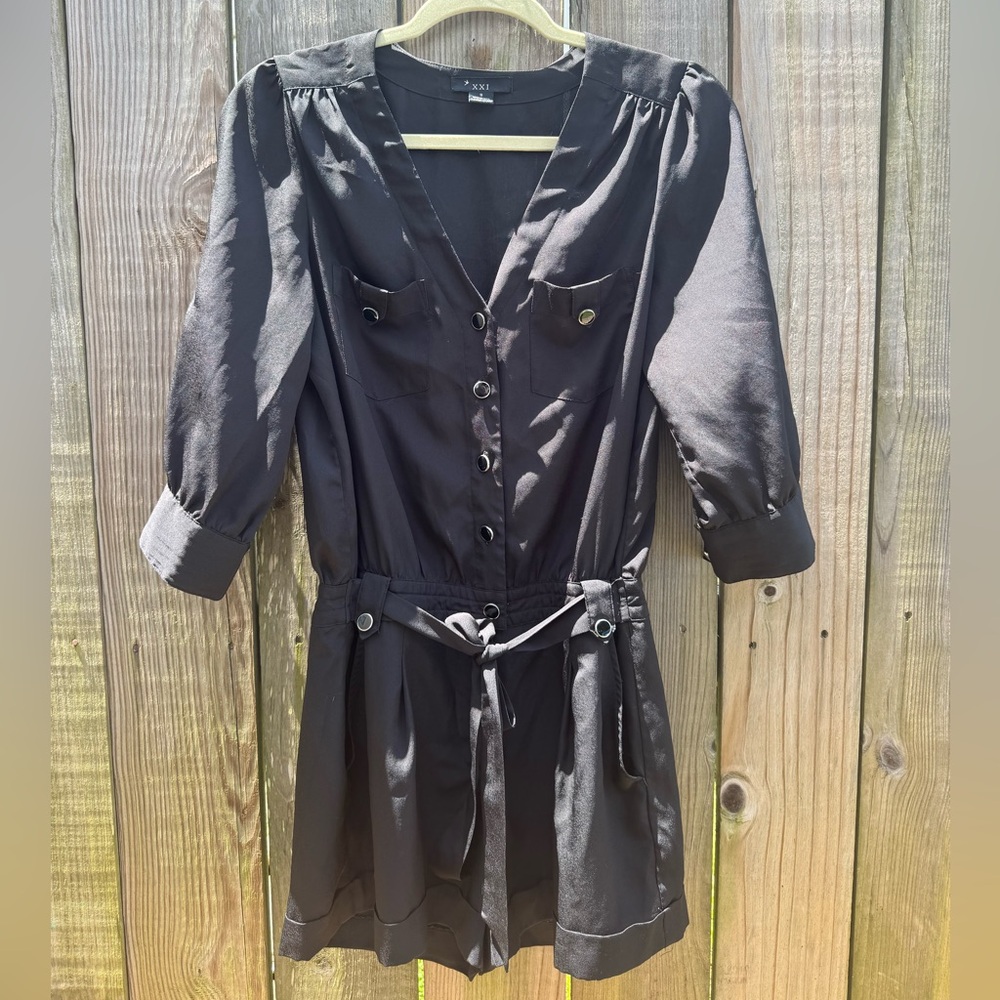 Forever 21 Black Romper